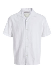 Jack & Jones Plus Size Relaxed Fit Shirt -Bright White - 12284549