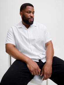 Jack & Jones Plus Size Relaxed Fit Shirt -Bright White - 12284549
