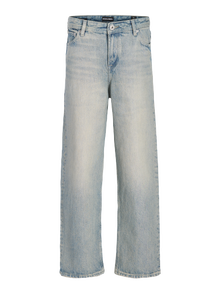 Jack & Jones JJIALEX JJORIGINAL AM 888 JNR Jeansy o kroju baggy Junior -Blue Denim - 12284550