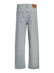 Jack & Jones JJIALEX JJORIGINAL AM 888 JNR Jeansy o kroju baggy Junior -Blue Denim - 12284550