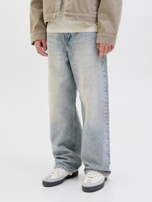 Jack & Jones JJIALEX JJORIGINAL AM 888 JNR Baggy džinsai Jaunimui -Blue Denim - 12284550