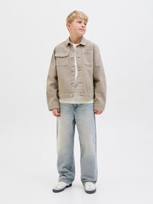 Jack & Jones JJIALEX JJORIGINAL AM 888 JNR Jeansy o kroju baggy Junior -Blue Denim - 12284550