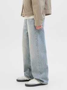 Jack & Jones JJIALEX JJORIGINAL AM 888 JNR Baggy džinsai Jaunimui -Blue Denim - 12284550