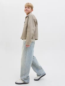 Jack & Jones JJIALEX JJORIGINAL AM 888 JNR Jeansy o kroju baggy Junior -Blue Denim - 12284550