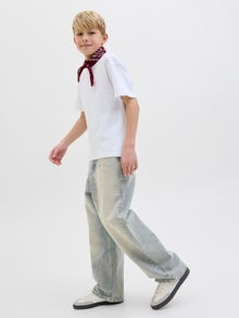 Jack & Jones JJIRON JJORIGINAL AM 888 JNR Baggy džinsai Jaunimui -Blue Denim - 12284552