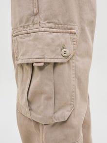 Jack & Jones Pantalon à jambe large Junior -Plaza Taupe - 12284554