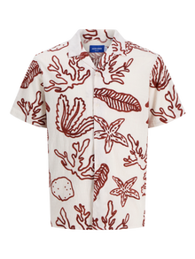 Jack & Jones Plus Size Relaxed Fit Shirt -Cloud Dancer - 12284569