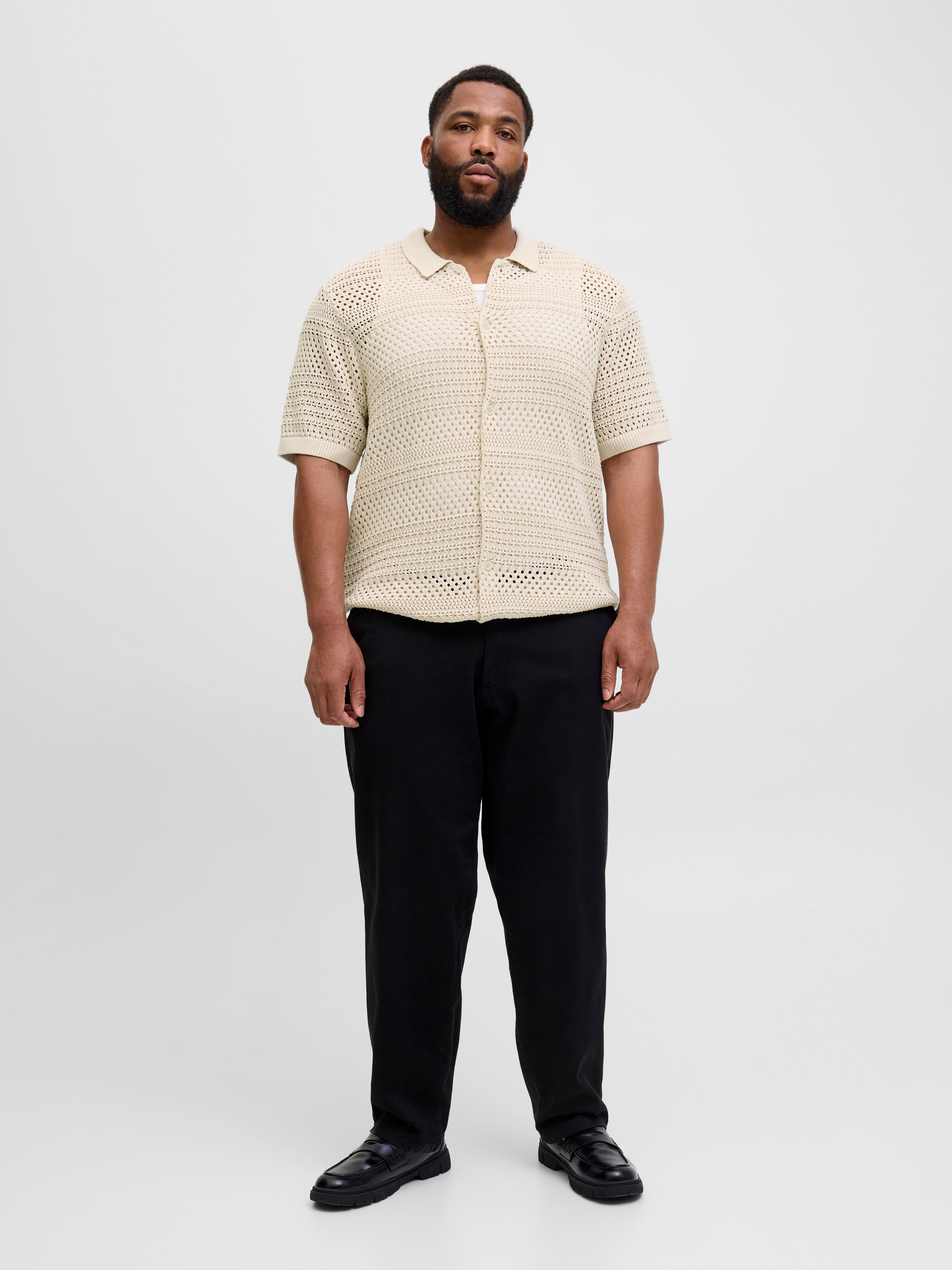 Thumbnail - Plus Size Strick-shirt