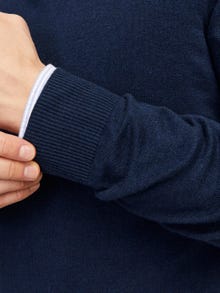 Jack & Jones Plus Size Strickpullover -Navy Blazer - 12284611