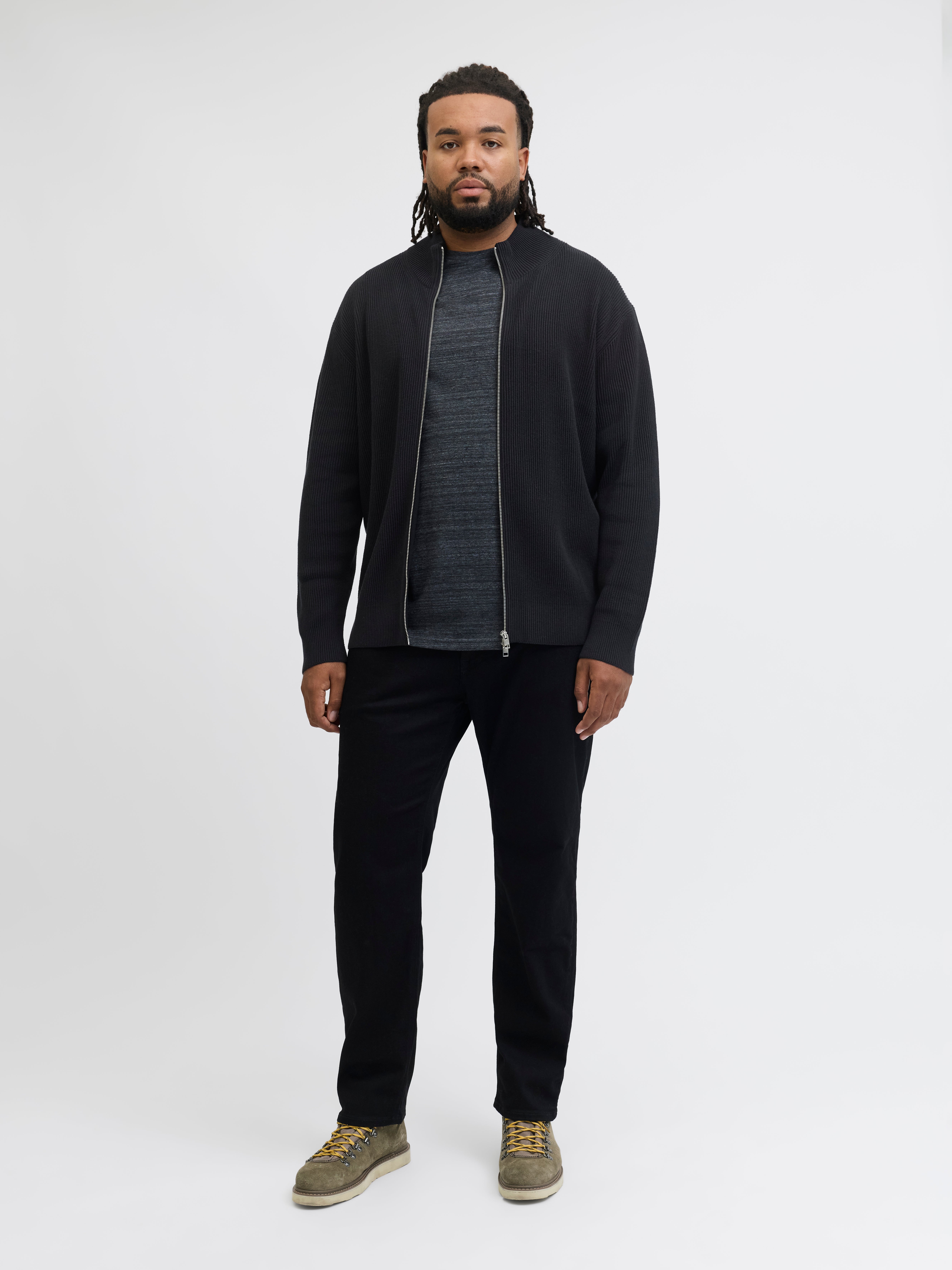 Thumbnail - Plus Size Strickjacke