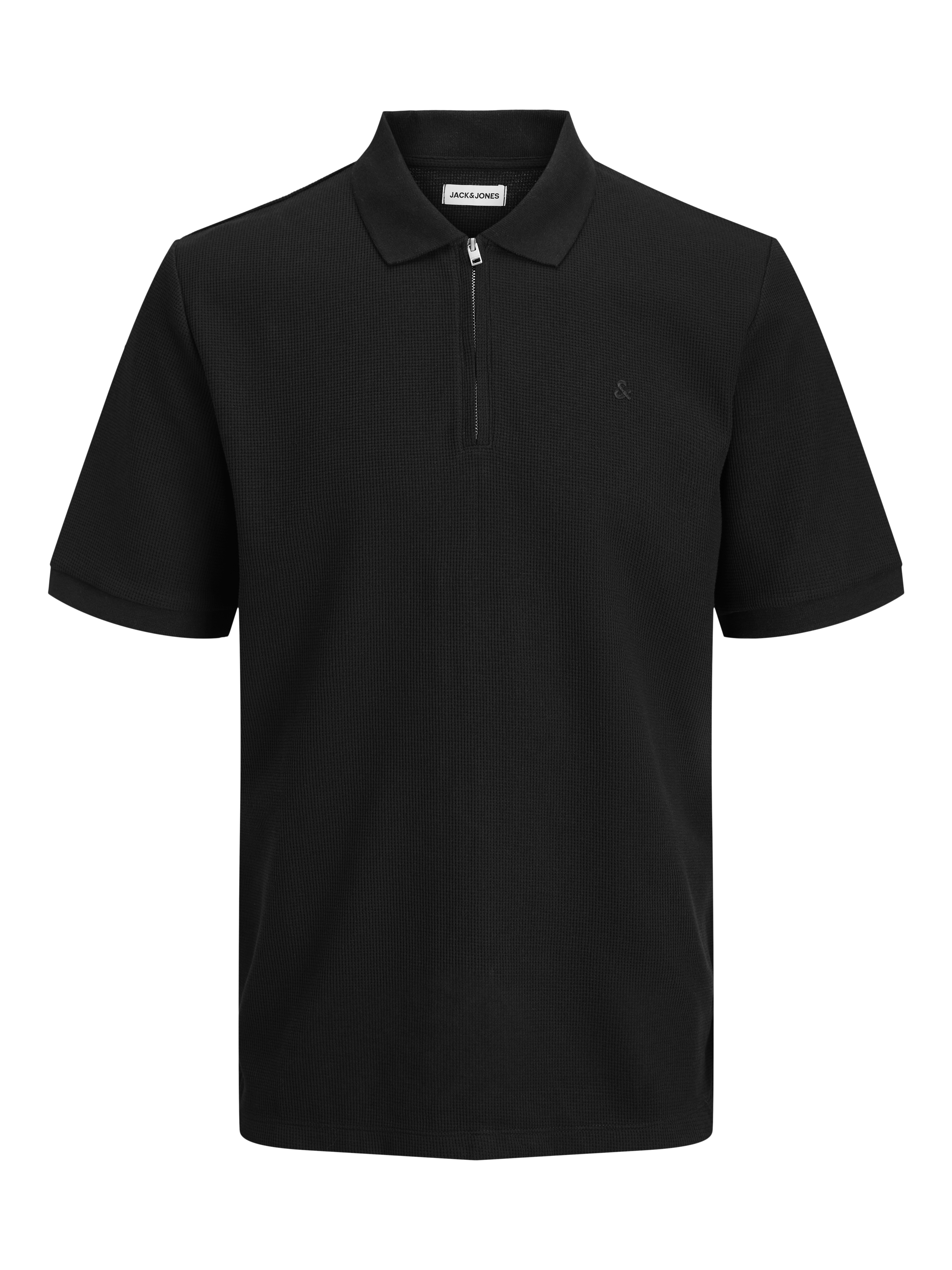 Thumbnail - Plus Size Einfarbig Poloshirt