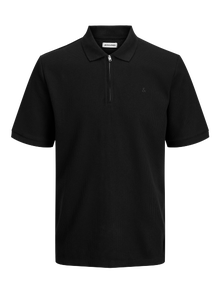 Jack & Jones Plus Size Camicia polo Semplice -Black - 12284618
