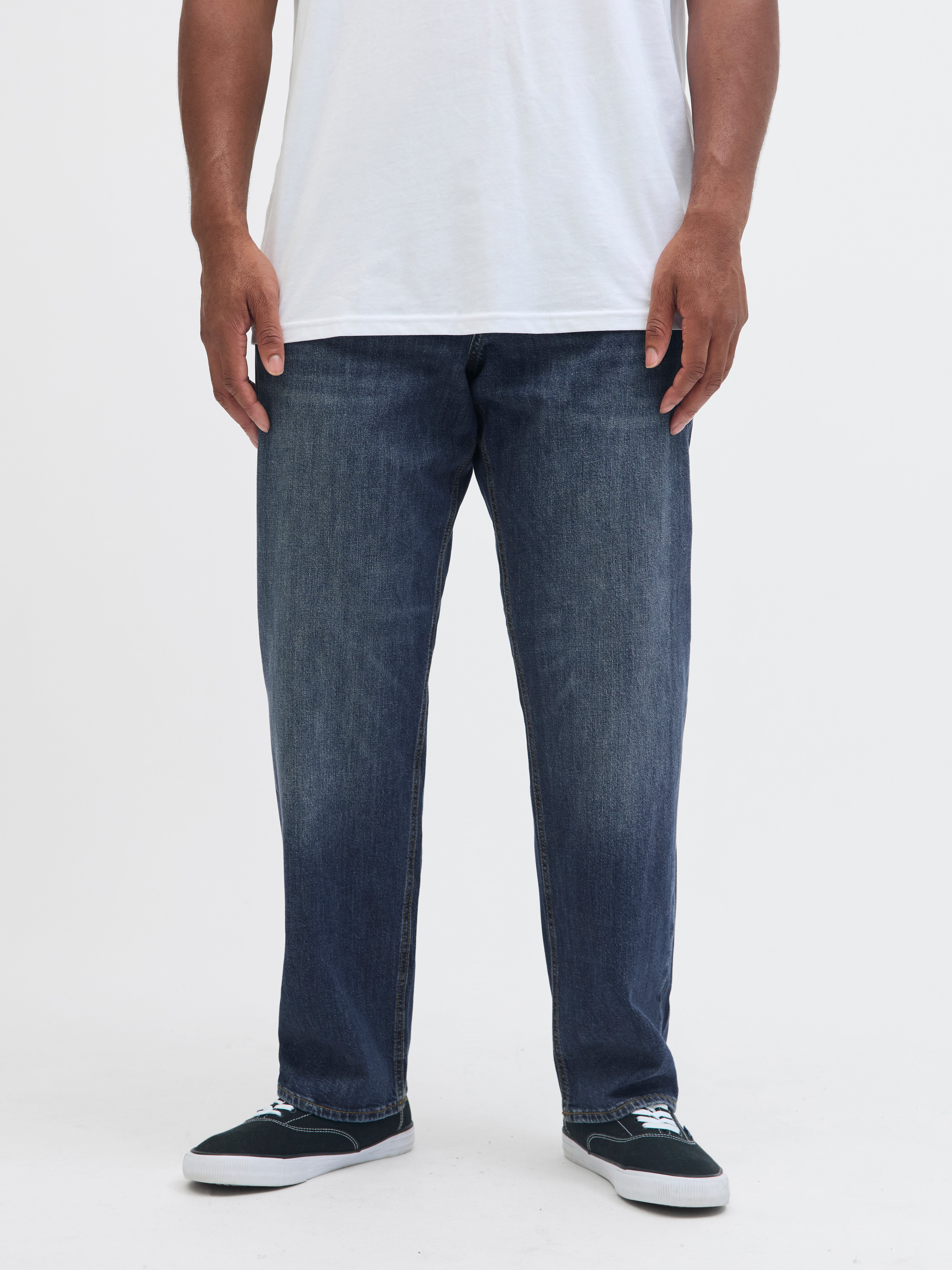 Thumbnail - Plus Size Jjimike Jjoriginal Am 419 Noos Pls Tapered Fit Jeans