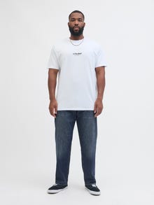Jack & Jones Plus Size JJIMIKE JJORIGINAL AM 419 NOOS PLS Tapered fit jeans -Blue Denim - 12284620