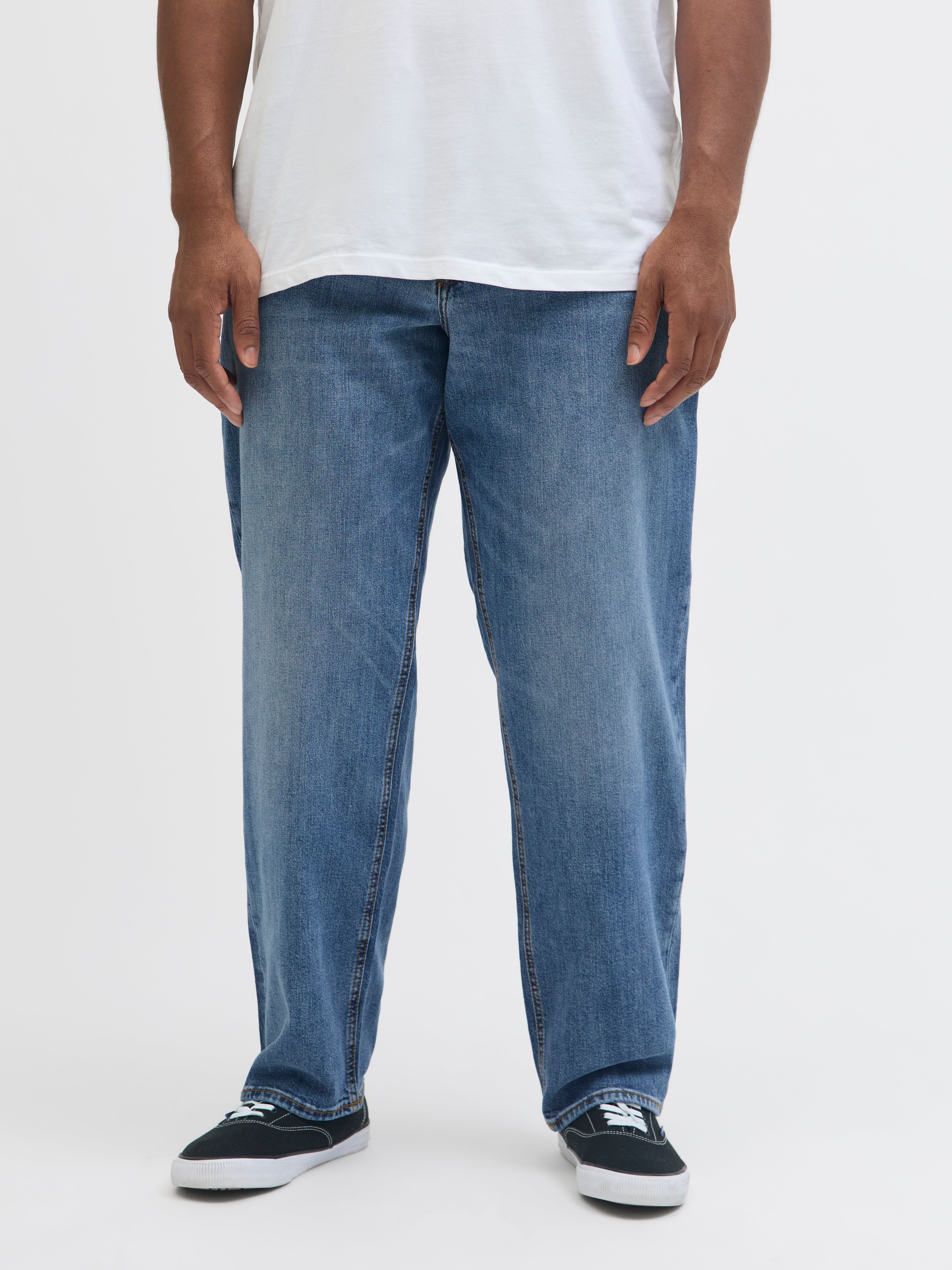 Thumbnail - Plus Size Jjimike Jjoriginal Am 416 Noos Pls Tapered Fit Jeans