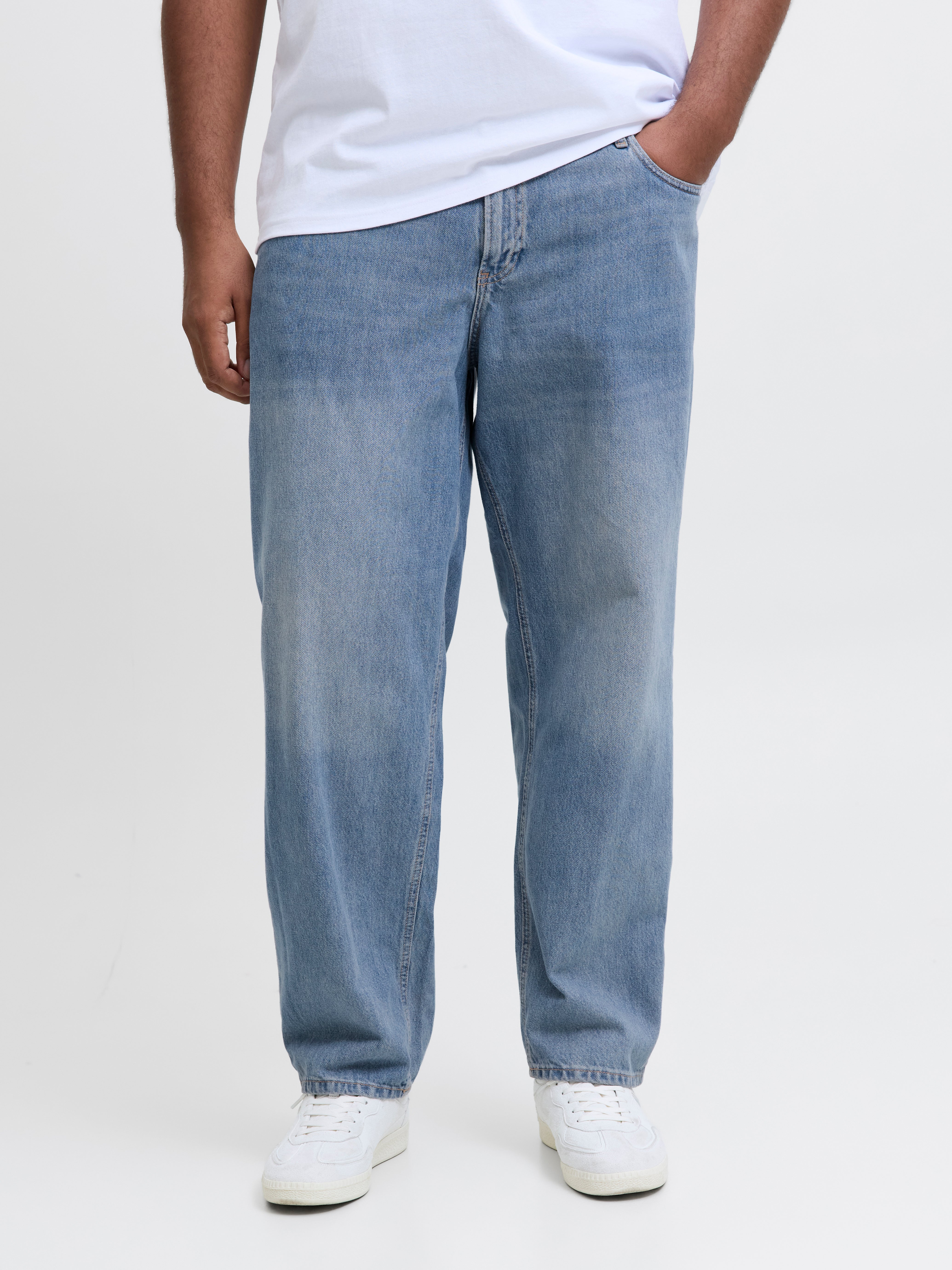 Thumbnail - Plus Size Jjichris Jjioriginal Am 761 Sn Pls Relaxed Fit Jeans