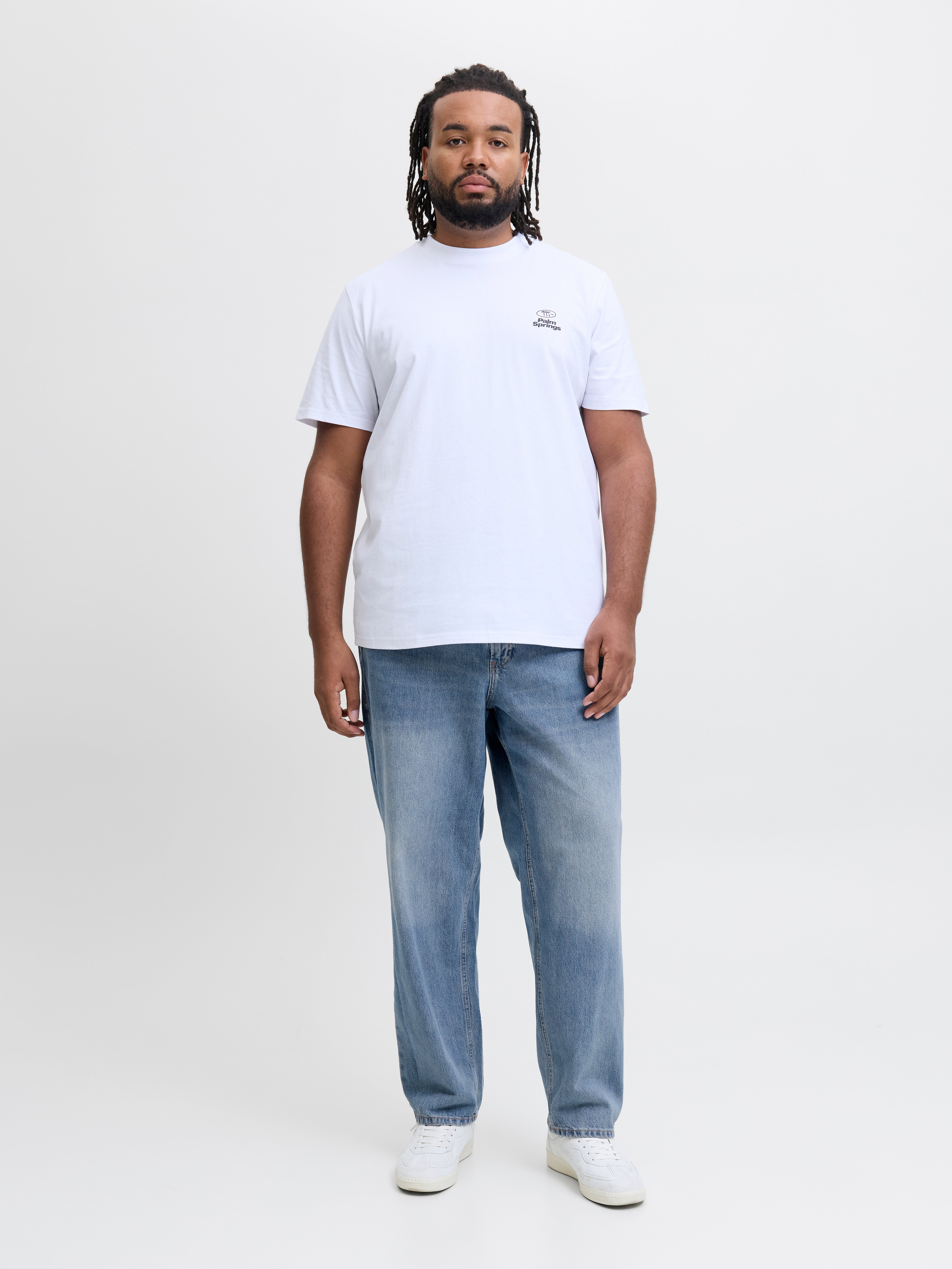Thumbnail - Plus Size Jjichris Jjioriginal Am 761 Sn Pls Relaxed Fit Jeans