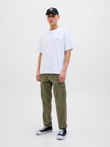 Jack & Jones Laisvas kirpimas Cargo kelnės -Olive Night - 12284659