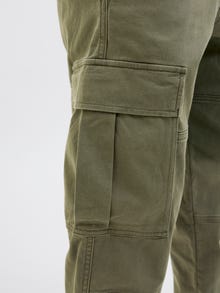 Jack & Jones Laisvas kirpimas Cargo kelnės -Olive Night - 12284659