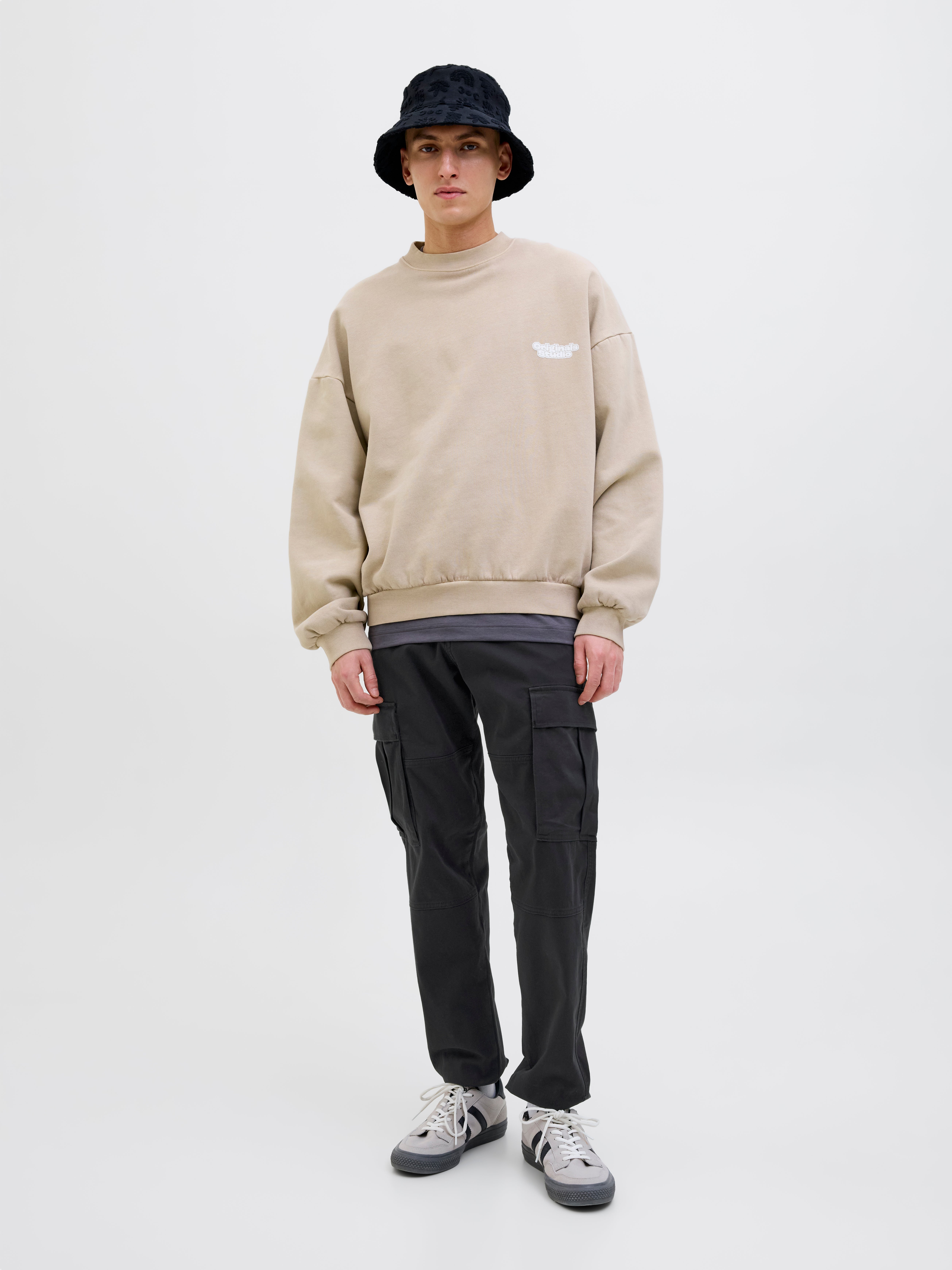 Thumbnail - Relaxed Fit Cargo-hose