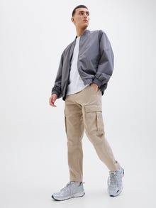 Jack & Jones Calças Cargo Relaxed Fit -Crockery - 12284659