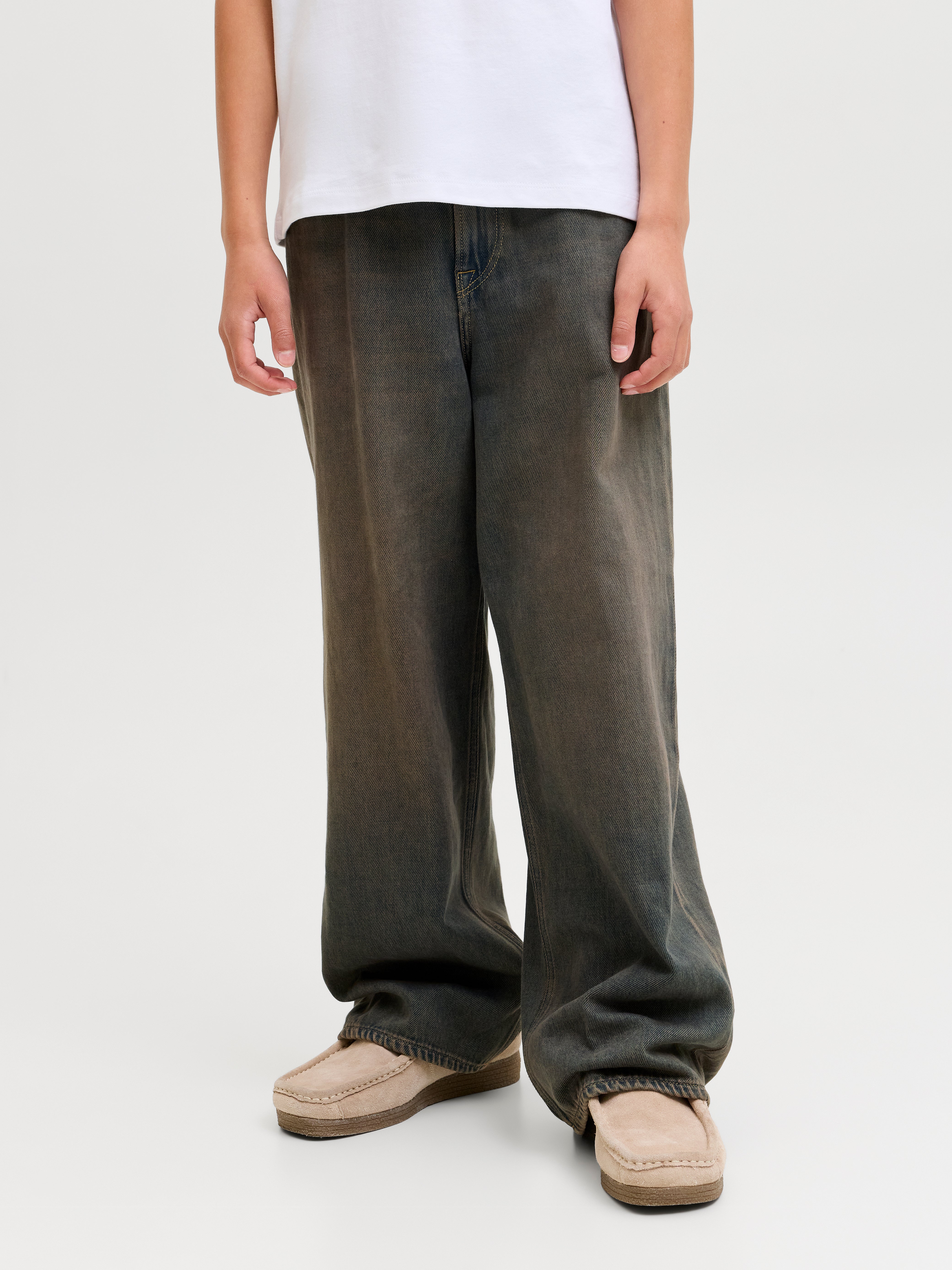 Jjidave Jjoriginal Sq 571 Jnr Wide Fit Jeans Junior