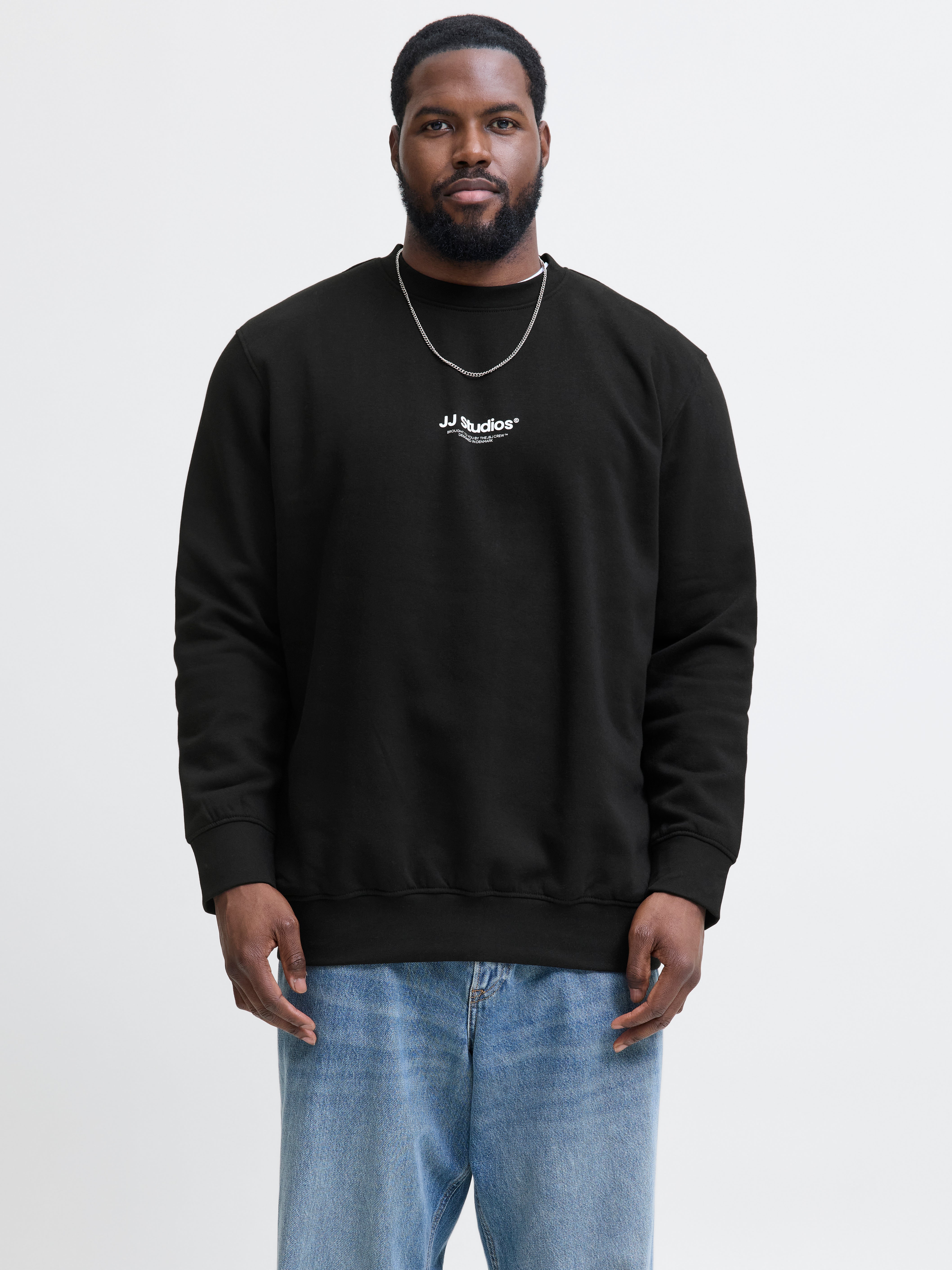 Thumbnail - Plus Size Gedruckt Sweatshirt