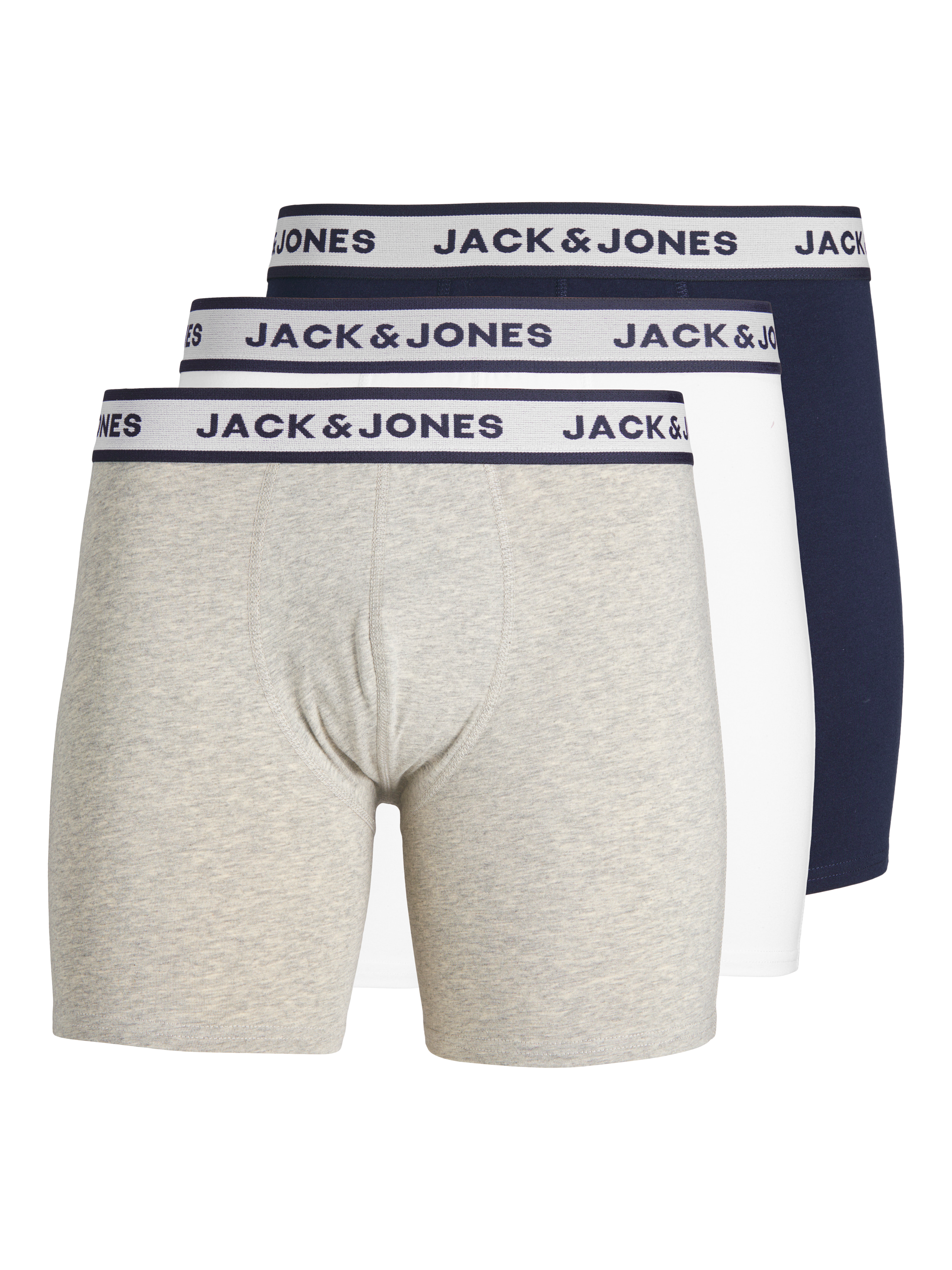 Thumbnail - Plus Size 3er-pack Eng Anliegende Boxershorts