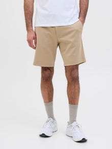 Jack & Jones Përshtatja e rehatisë Pantallona të shkurta Chino -Crockery - 12284709