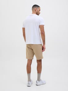 Jack & Jones Përshtatja e rehatisë Pantallona të shkurta Chino -Crockery - 12284709