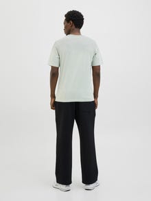 Jack & Jones 3-pack Logo Ronde hals T-shirts -Gray Flannel - 12284754