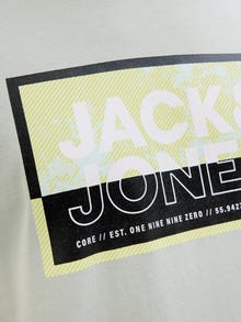 Jack & Jones 3-pack Logo Ronde hals T-shirts -Gray Flannel - 12284754
