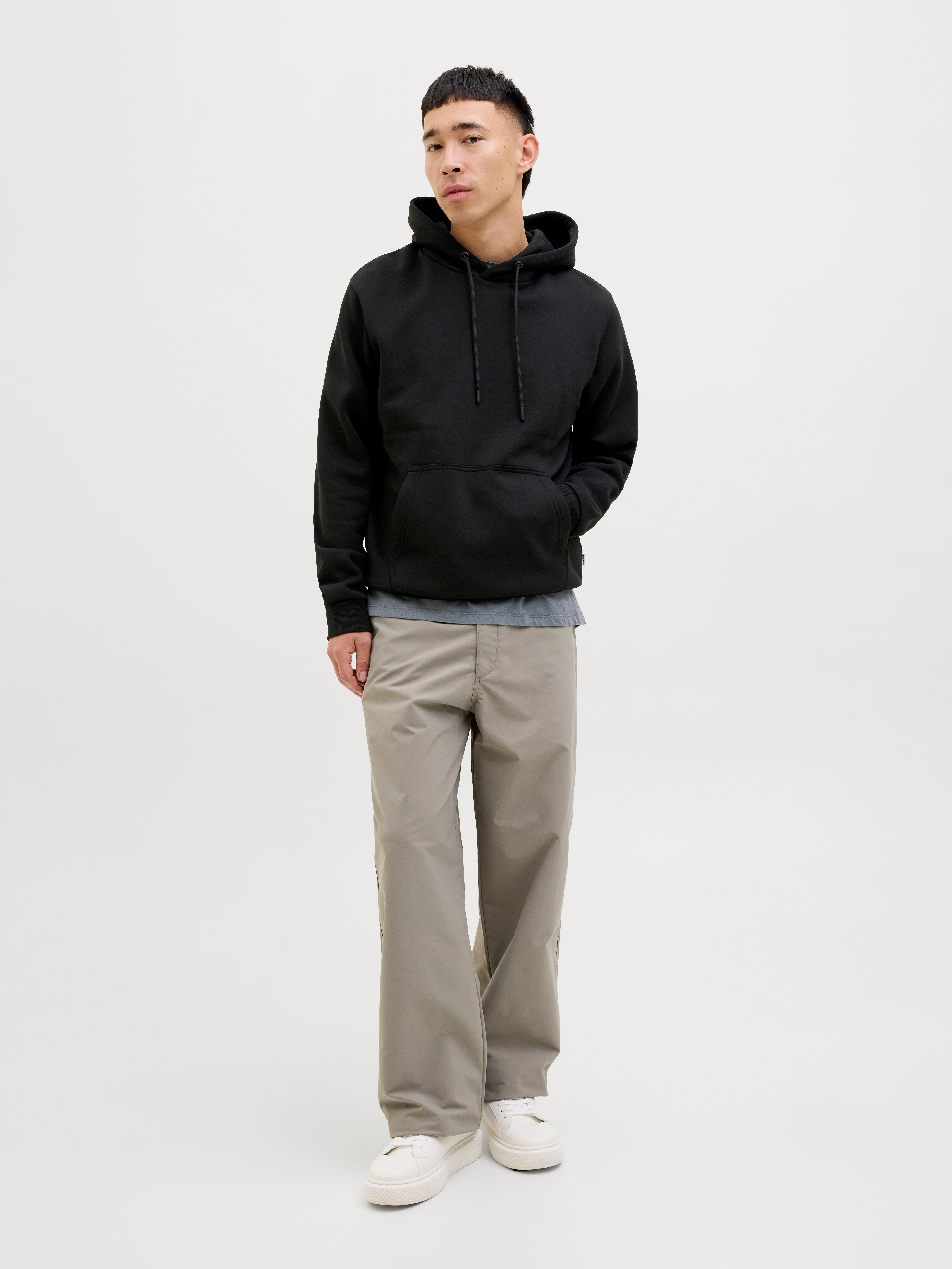 Thumbnail - Einfarbig Kapuzenpullover