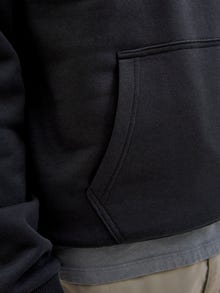 Jack & Jones Hoodie Liso -Black - 12284792