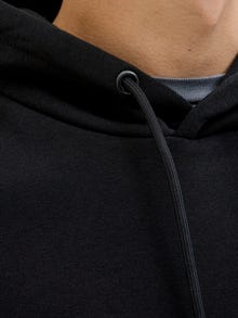 Jack & Jones Hoodie Liso -Black - 12284792