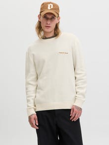 Jack & Jones Gebreide pullover -Sea Salt - 12284844