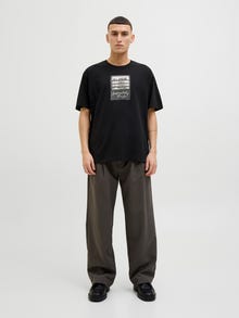Jack & Jones T-shirt Stampato -Black - 12284851