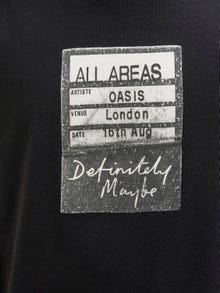 Jack & Jones Bedrukt Ronde hals T-shirts -Black - 12284851