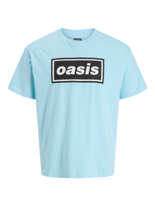 Jack & Jones Bedrukt T-shirts -Ocean Current - 12284854