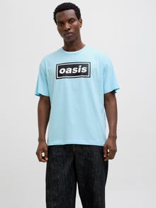 Jack & Jones Bedrukt T-shirts -Ocean Current - 12284854