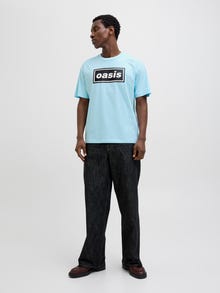 Jack & Jones Bedrukt T-shirts -Ocean Current - 12284854