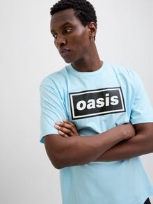 Jack & Jones Bedrukt T-shirts -Ocean Current - 12284854