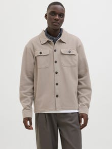 Jack & Jones Sudadera Liso -Vintage Khaki - 12284858
