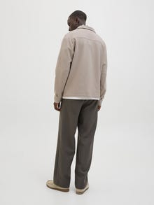 Jack & Jones Sudadera Liso -Vintage Khaki - 12284858