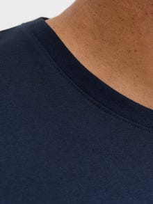 Jack & Jones Plus Size Logo T-shirt -Sky Captain - 12284905