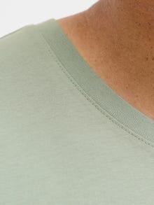 Jack & Jones Plus Size Logo T-shirt -Iceberg Green - 12284905