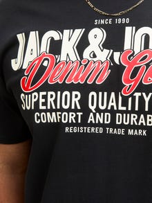 Jack & Jones Plus Size Logo T-paita -Black - 12284905