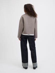 JJXX JXEVE Casaco de lã -Greige - 12284939