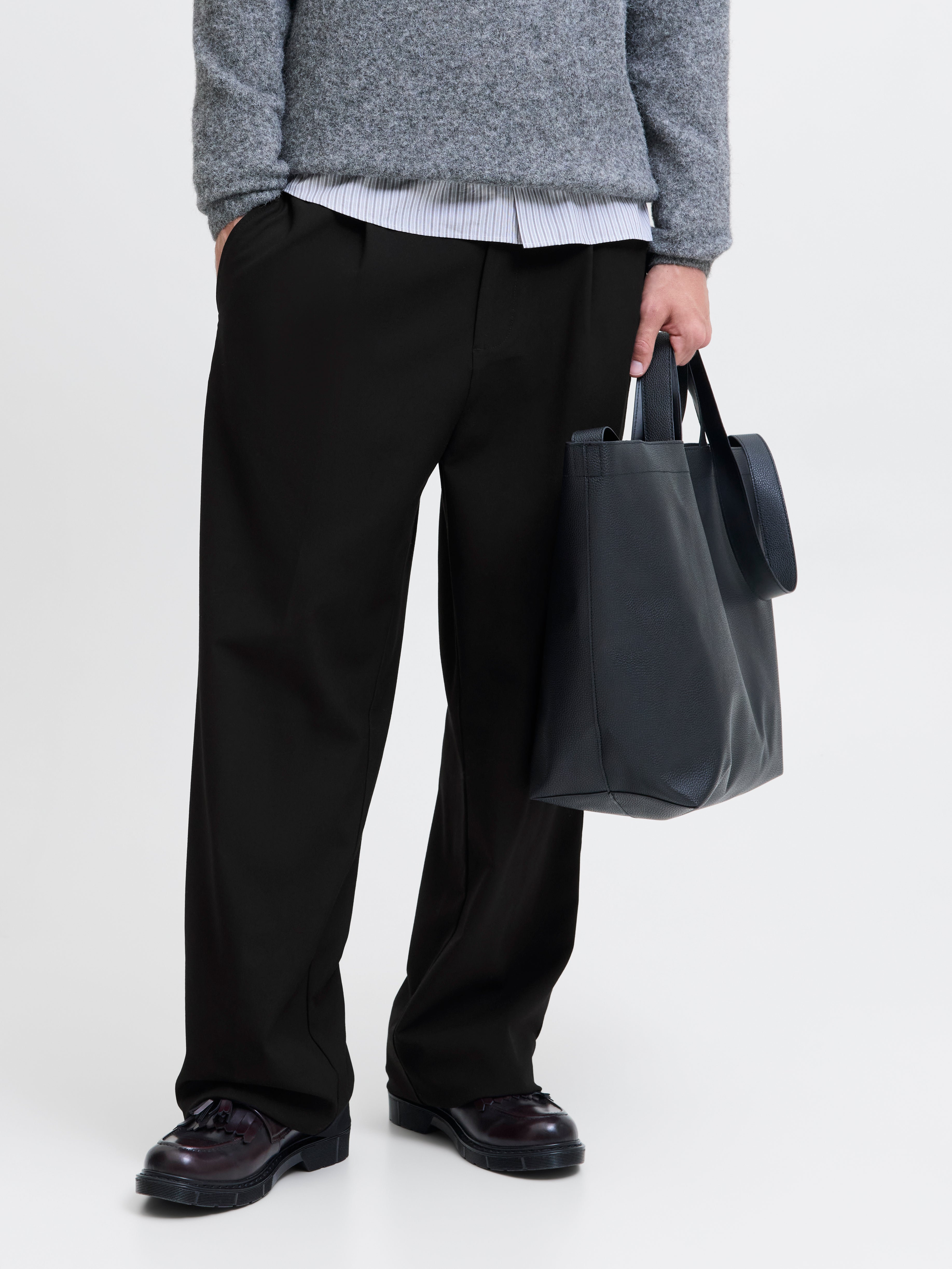 Wide Leg Fit Klassische Hosen