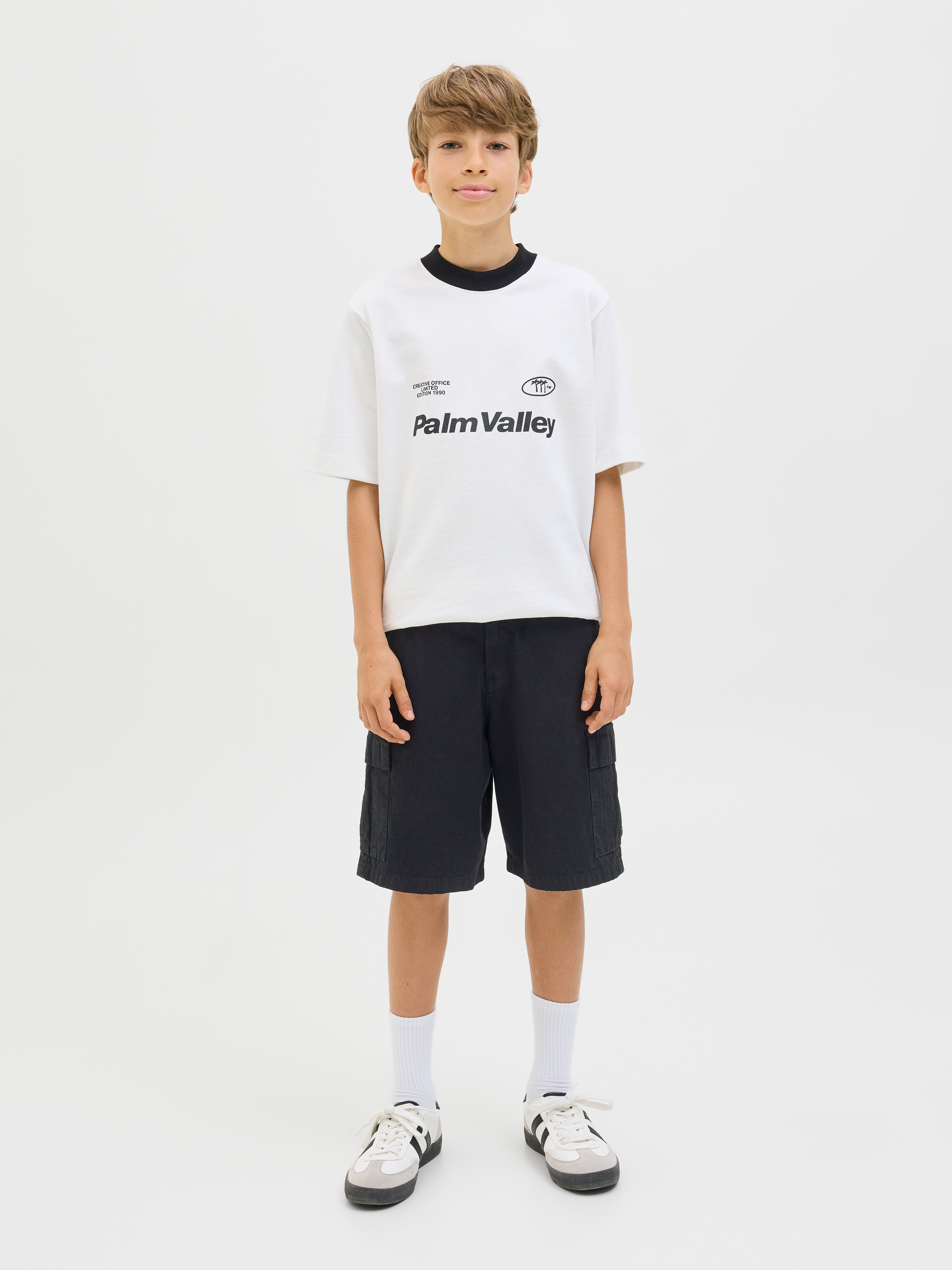 Thumbnail - Loose Fit Sweat-shorts Junior